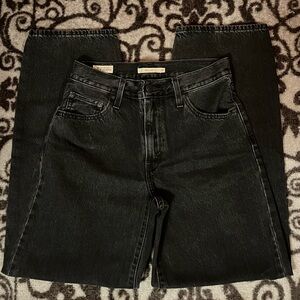 Levi’s Black Baggy Dad Jeans
